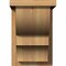 Ekena Millwork Ridgewood Rough Sawn Corbel w/Backplate, Western Red Cedar, 8"W x 12"D x 12"H COR08X12X12RID01RWR - alternate 4